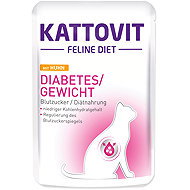 Kattovit Diabetes/Gewicht chicken 85 g - Diet Cat Pouches