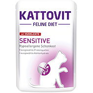 Kattovit Sensitive chicken and duck 85 g - Diet Cat Pouches