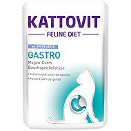 Kattovit Gastro duck and rice 85 g - Veterinární kapsičky pro kočky