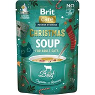 Brit Care Cat Vánoční hovězí polévka 75 g - Cat Soup