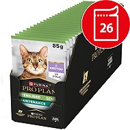 Pro Plan Cat Sterilised Senior 7+ Longevis cat capsules turkey 26 × 85 g - Cat Food Pouch