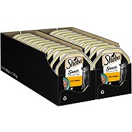 Sheba tub with turkey in juice 22 × 85 g - Cat Food in Tray