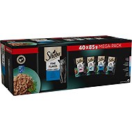 Sheba capsules fish selection in jelly 40 × 85 g - Cat Food Pouch