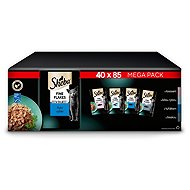 Sheba capsules fish selection in jelly 40 × 85 g - Cat Food Pouch