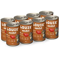 LOUIE canned food for cats with beef 400 g 8 pcs - Canned Food for Cats