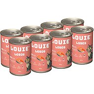 LOUIE canned food for cats with salmon 400 g 8 pcs - Canned Food for Cats