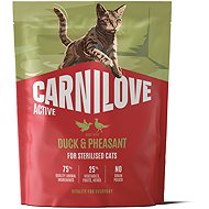 Carnilove Active Cat Dry Made with Duck & Pheasant for Sterilized Adult All Breeds 400 g - Cat Kibble