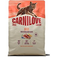 Carnilove True Fresh Cat Dry Beef for Sterilized Adult All Breeds 2 kg - Cat Kibble
