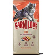 Carnilove True Fresh Cat Dry Beef for Adult Large Breeds 6 kg - Cat Kibble