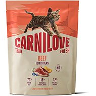 Carnilove True Fresh Cat Dry Beef for Kittens 400 g - Kibble for Kittens