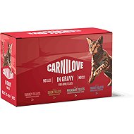 Carnilove Cat Pouch Gravy multipack 12 x 85 g - Cat Food Pouch