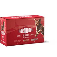 Carnilove Cat Pouch Jelly multipack 12 x 85 g - Cat Food Pouch