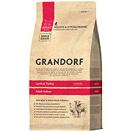 Grandorf Granules for cats Adult Indoor - Lamb and turkey 2 kg - Cat Kibble