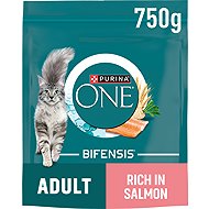 Purina ONE Bifensis Adult granules for cats salmon 750 g - Cat Kibble