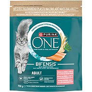 Purina ONE Bifensis Adult granules for cats salmon 750 g - Cat Kibble
