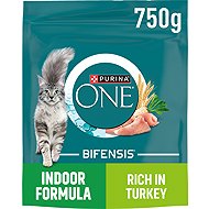 Purina ONE Bifensis Indoor granules for cats turkey, cereals 750 g - Cat Kibble