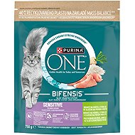 Purina ONE Bifensis Sensitive granules for cats turkey 750 g - Cat Kibble