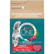 Purina ONE Bifensis Sterilcat cat food beef 2.8 kg - Cat Kibble