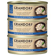 Grandorf Kuřecí prsa s mořským vlkem 3 × 70 g - Canned Food for Cats