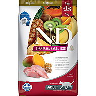 N&D Tropical Selection Cat Chicken 4 + 1 kg - Cat Kibble