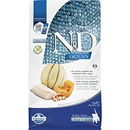 N&D Ocean Cat Cod, Shrimp, Pumpkin & Cantaloupe Melon Kitten 300g - Kibble for Kittens