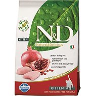N&D Grain Free Kitten Chicken & Pomegranate 0.3kg - Kibble for Kittens