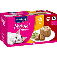 Vitakraft Poésie Mousse chicken, beef 4×85g - Canned Food for Cats