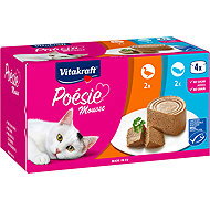 Vitakraft Poésie Mousse duck, salmon 4 × 85g - Canned Food for Cats