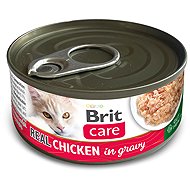 Brit Care Cat Real Chicken in gravy 80g - Canned Food for Cats