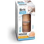Brit Care Cat Mousse Real Tuna 6 × 25g - Cat Food in Tray