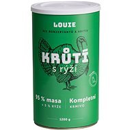 LOUIE Complete Feed - Turkey (95%) with Rice (5%) 1200g - Canned Dog Food
