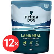 PrimaDog Pouch with Lamb 4 × 260g - Dog Food Pouch