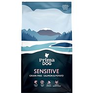 PrimaDog Salmon with Potatoes without Cereals, for Adult Dogs with Sensitive Digestion, 10kg - Dog Kibble