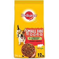 Pedigree granule s hovězím a zeleninou pro dospělé psy malých plemen 12 kg - Granule pro psy