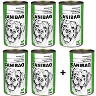 Canibaq Classic Lamb 5 × 1250g + 1 Free - Canned Dog Food