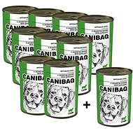 Canibaq Classic Jahňacie 9× 415 g + 1 zadarmo - Konzerva pre psov