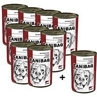 Canibaq Classic Pečeň 9× 415 g + 1 zadarmo - Konzerva pre psov