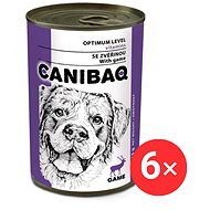 Canibaq Classic Venison 6 × 415 g - Canned Dog Food