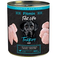 Fitmin For Life Canned turkey for dogs 800 g - Canned Dog Food