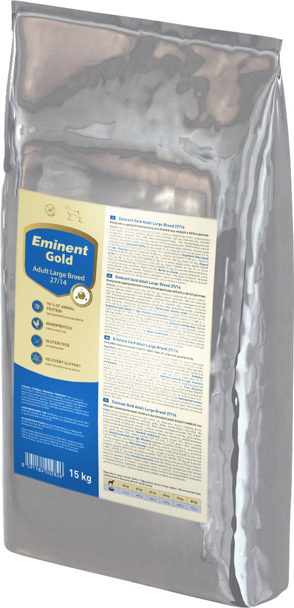 Eminent Gold Adult Large Breed 15kg - Dog Kibble