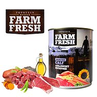 Topstein Farm Fresh Calf with Sweet Potatoes 800g - Canned Dog Food