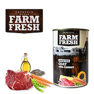 Topstein Farm Fresh Goat with Carrot 400g - Canned Dog Food