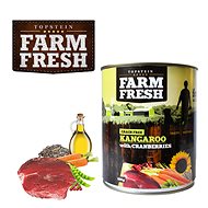 Topstein Farm Fresh Kangaroo with Cranberries 800g - Canned Dog Food