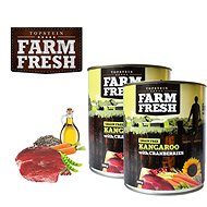 Farm Fresh Kangaroo with Cranberries 2 × 800g - Canned Dog Food