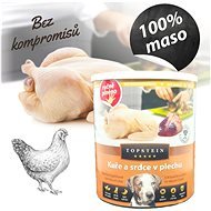 Topstein Chicken and Heart in a Tin 800g - Canned Dog Food