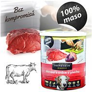 Topstein Beef and Heart in a Tin 800g - Canned Dog Food