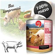 Topstein Pork  Meat in a Tin 850g - Canned Dog Food