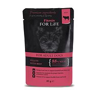 Fitmin For Life Beef pocket for dogs 85 g - Dog Food Pouch