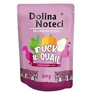 Dolina Noteci Superfood Duck and Quail 300g - Dog Food Pouch