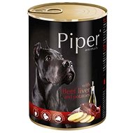 Piper Adult canned food for adult dogs beef liver and potatoes 400g - Dog Food Pouch